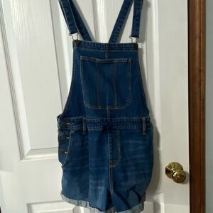 Blue Denim Overalls